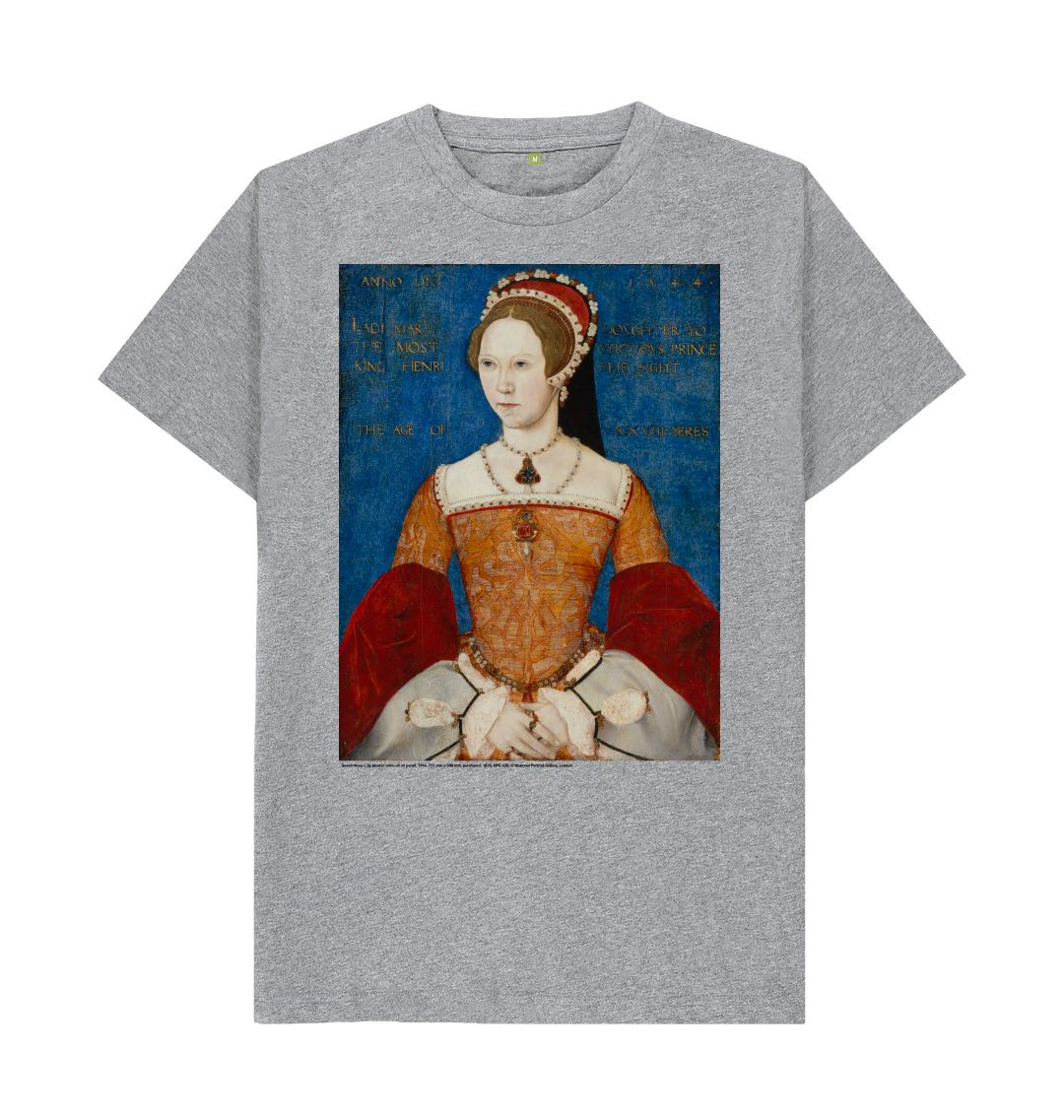 Athletic grey queen mary i unisex t shirt