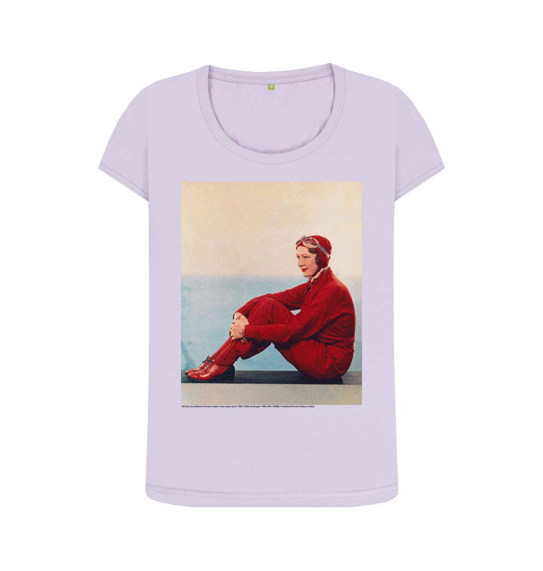Violet jill scott women's scoop neck t shirt