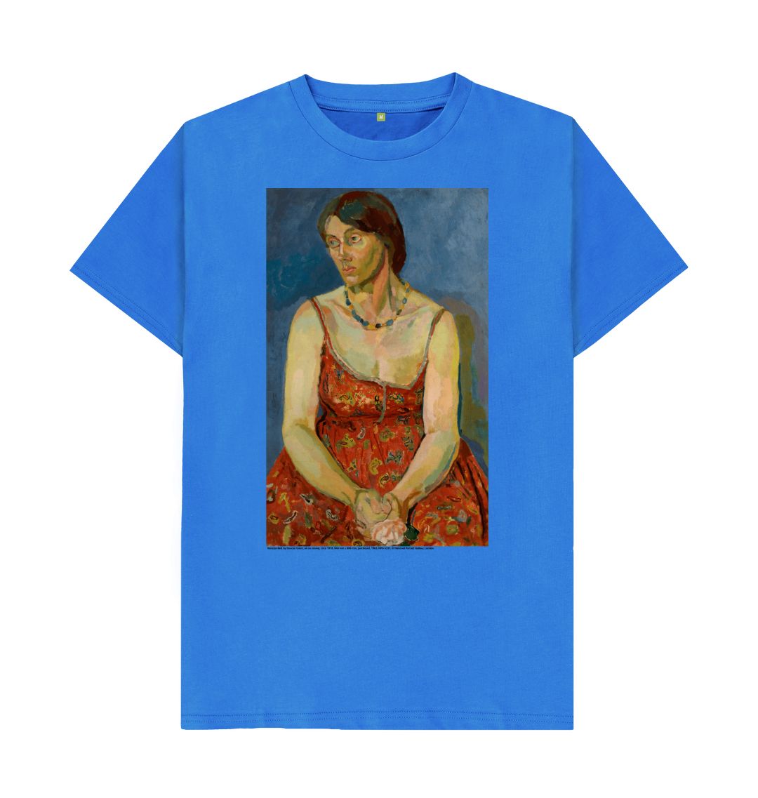 Bright blue vanessa bell unisex t shirt