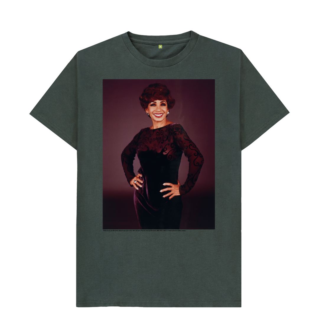 Dark grey shirley bassey unisex t shirt