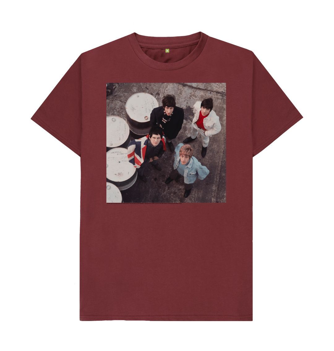 Red wine the who unisex crew neck t shirt