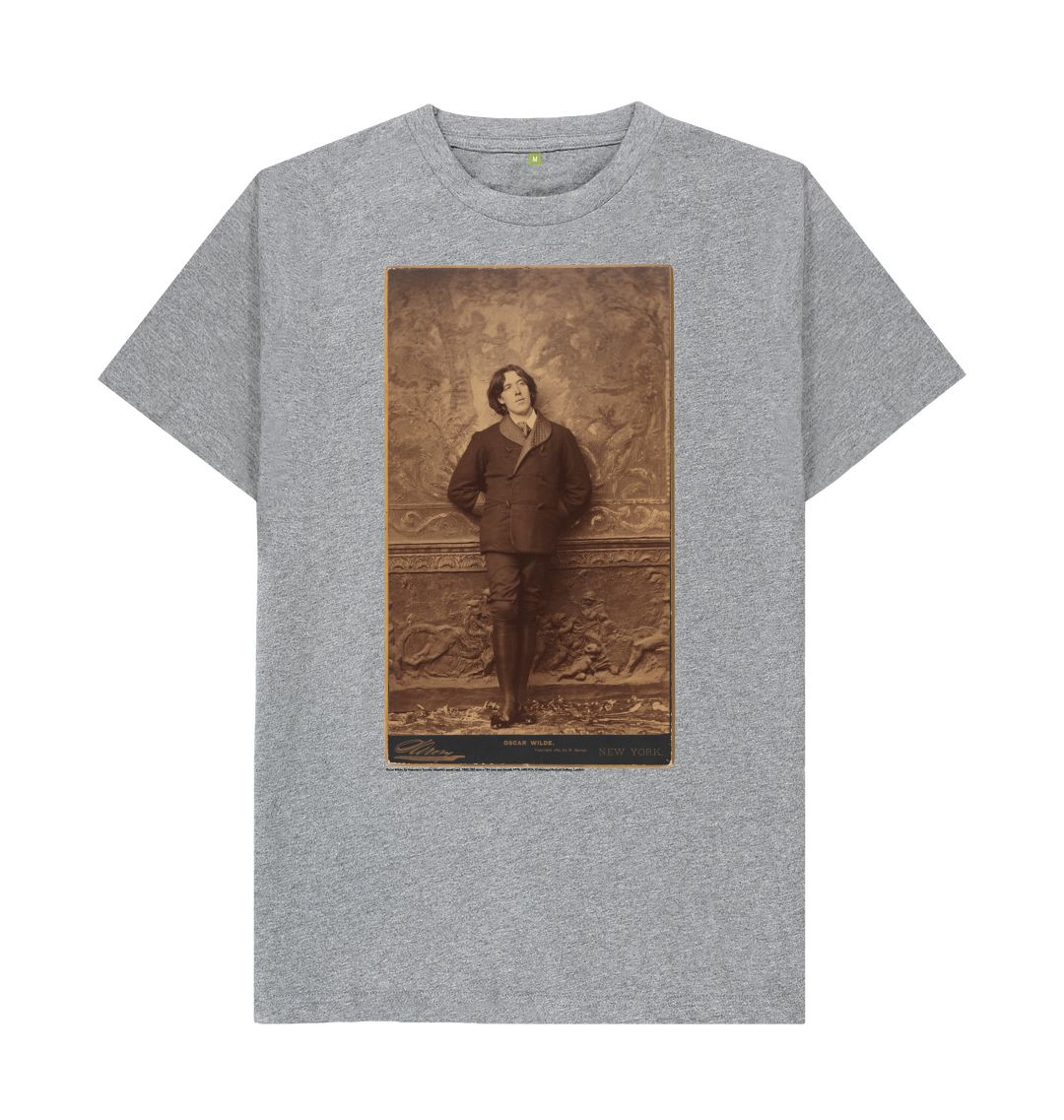Athletic grey oscar wilde unisex t shirt