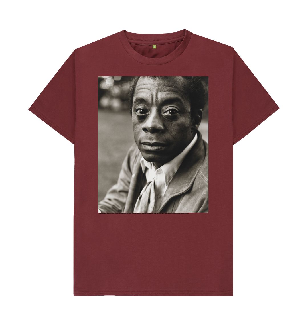 Red wine james baldwin unisex t shirt