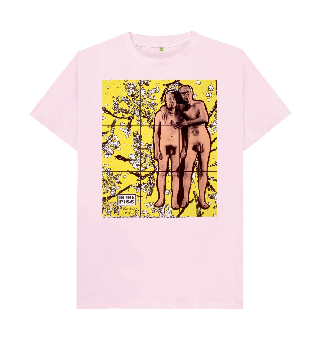Pink gilbert & george unisex t shirt