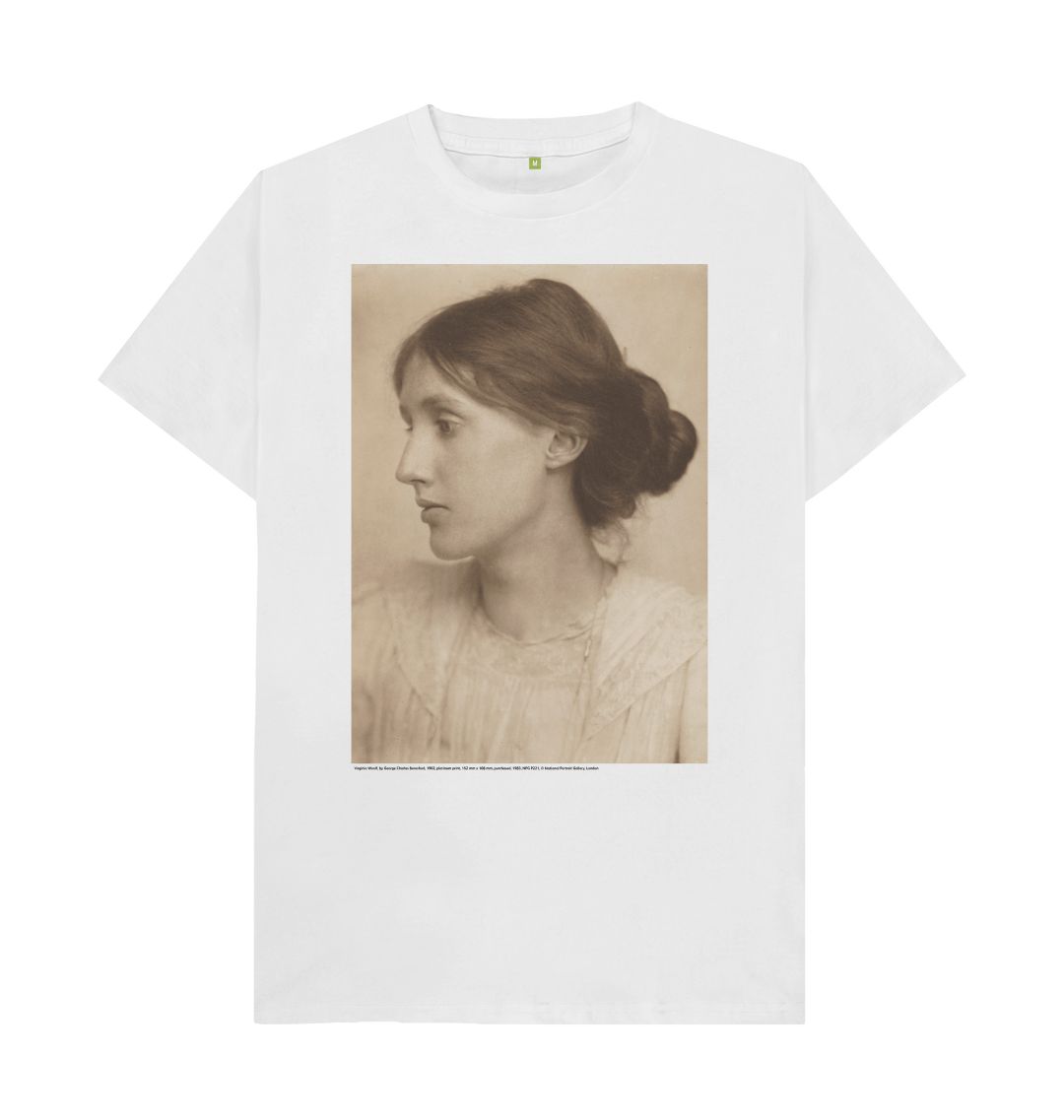 White virginia woolf unisex t shirt