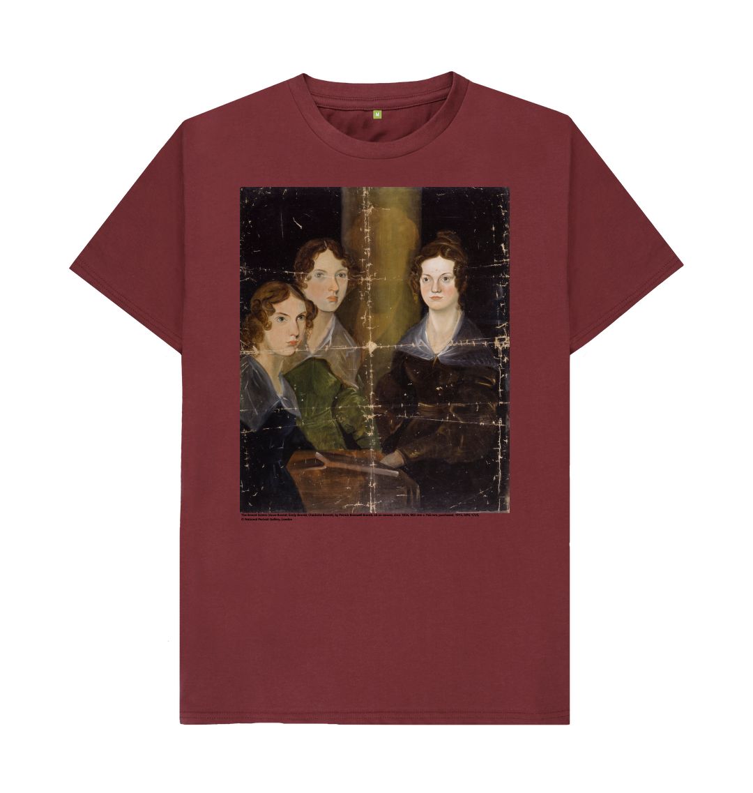 Red wine the bronte sisters unisex t shirt