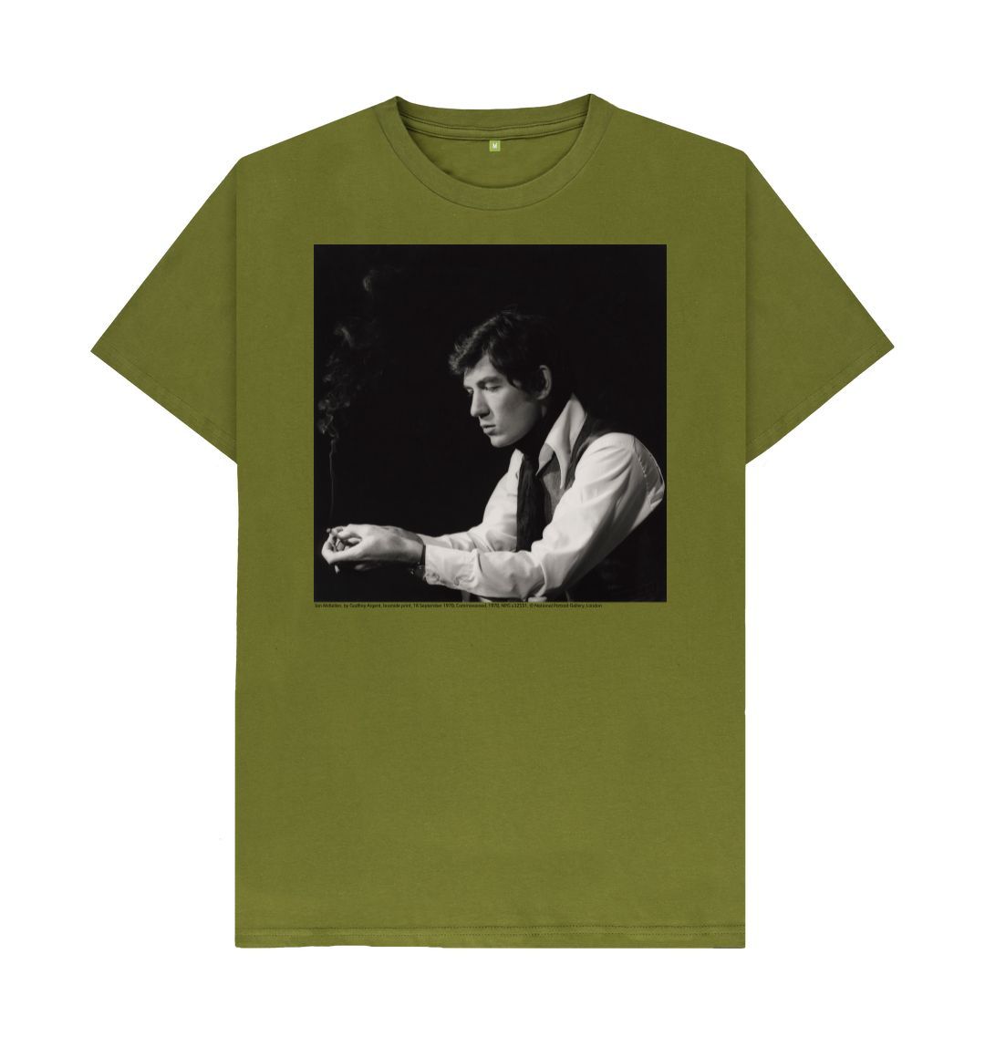 Moss green sir ian mckellan unisex t shirt