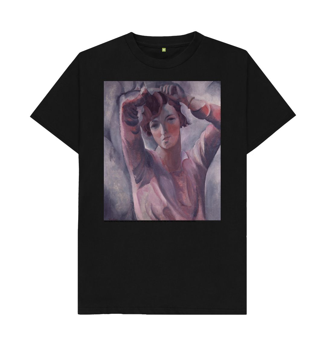 Black paule vezelay unisex t shirt