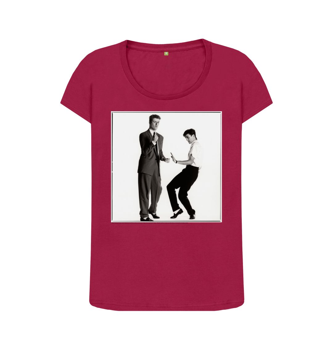 Cherry wham! women's scoop neck t shirt
