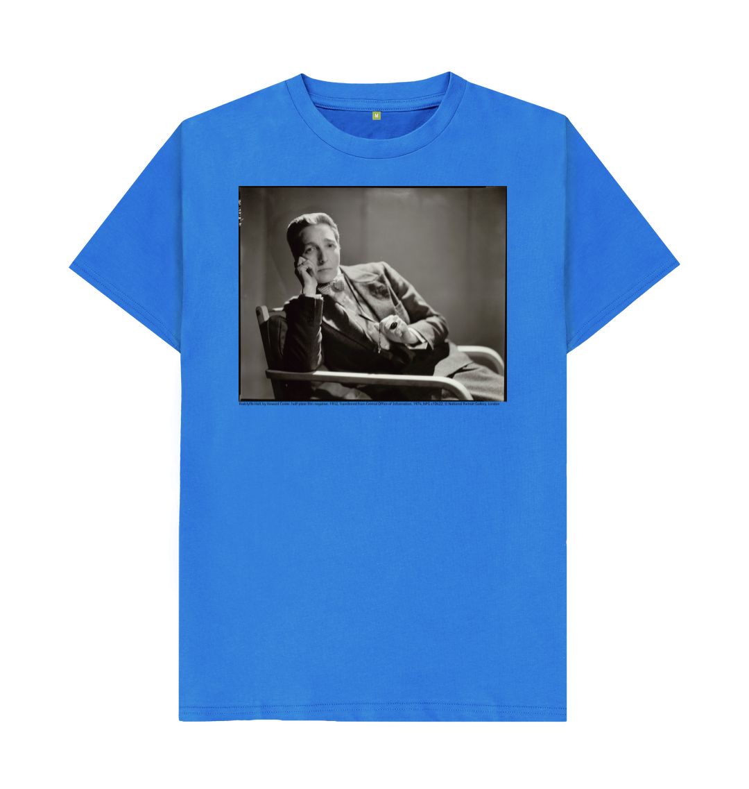 Bright blue radclyffe hall by howard coster unisex t shirt