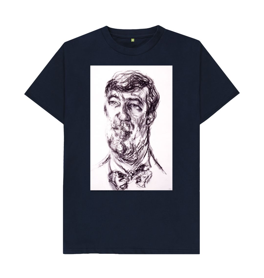 Navy blue stephen fry unisex t shirt