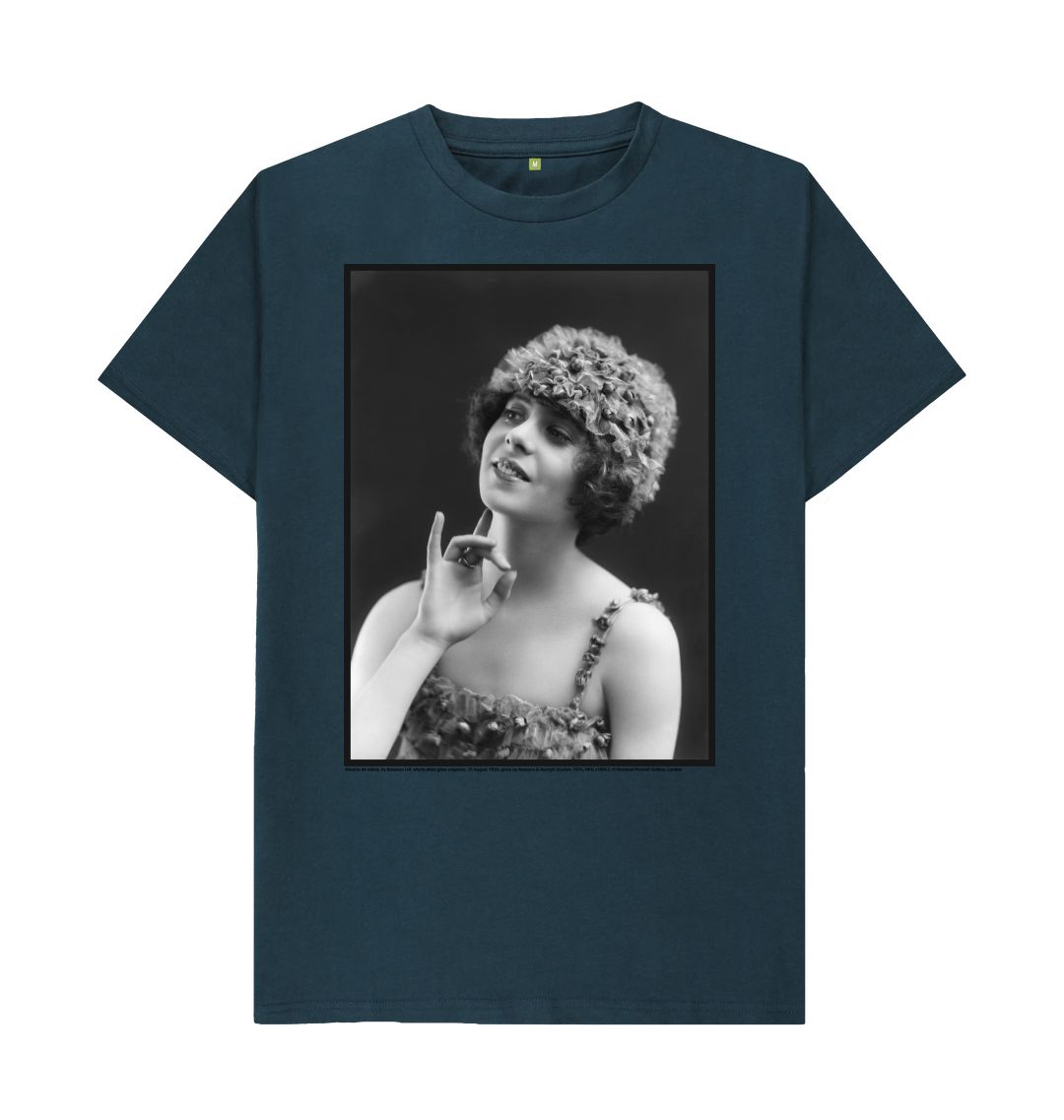 Denim blue ninette de valois unisex t shirt