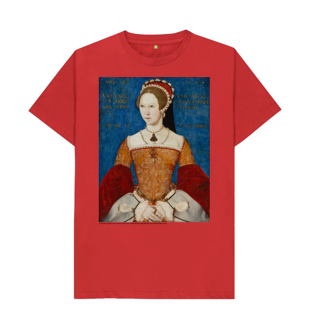 Red queen mary i unisex t shirt