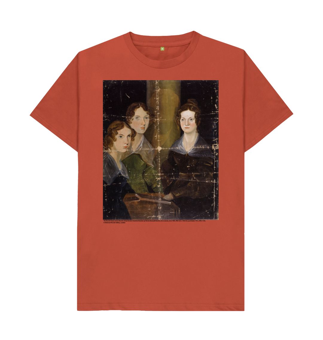 Rust the bronte sisters unisex t shirt