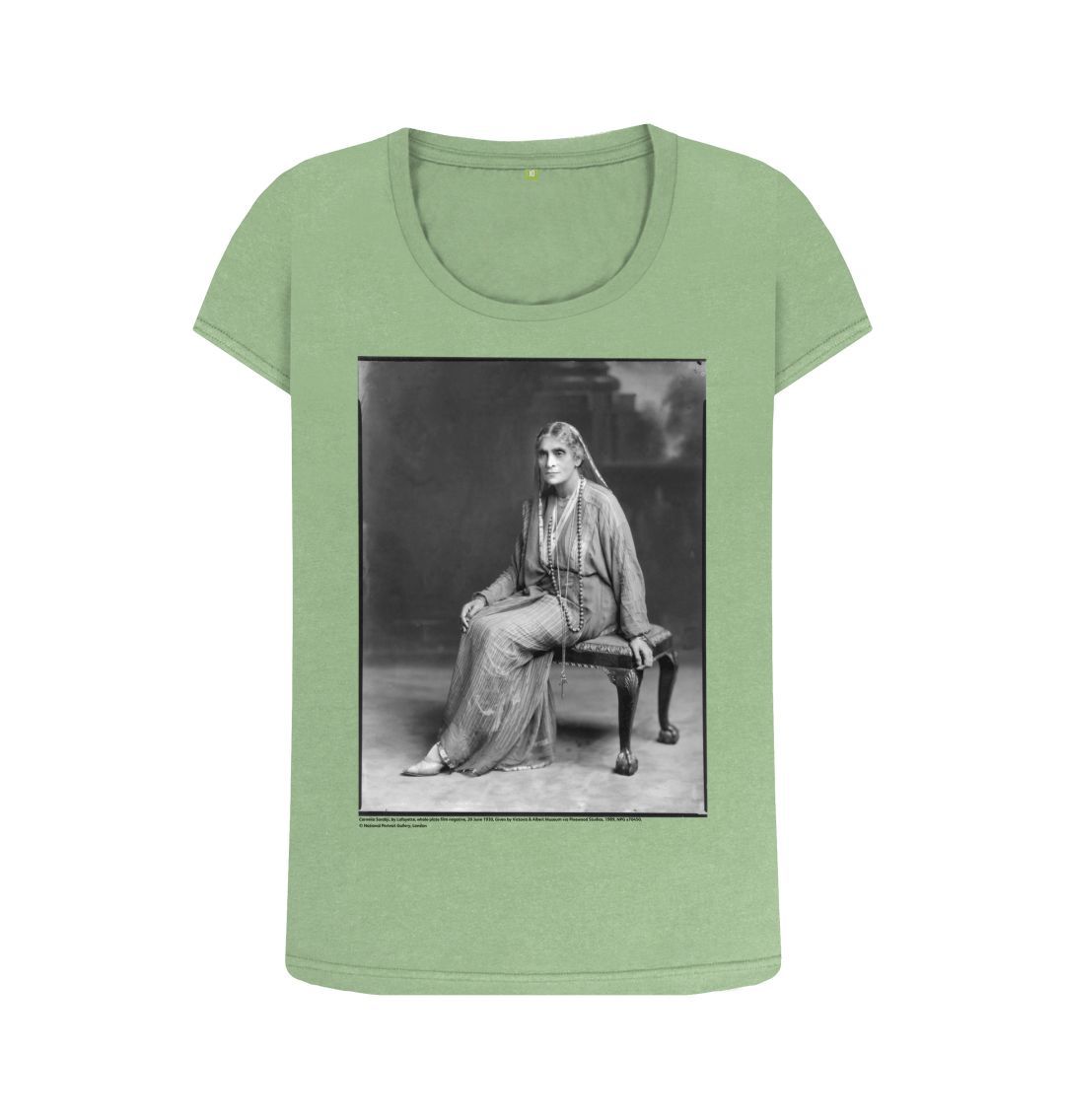 Sage cornelia sorabji women's scoop neck t shirt