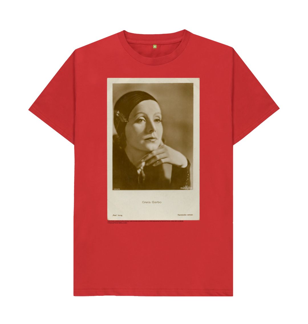 Red greta garbo by ross verlag unisex t shirt