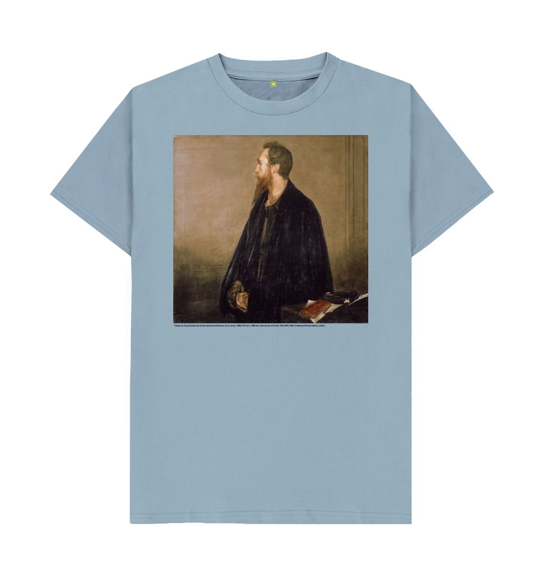 Stone blue charles de sousy ricketts unisex t shirt