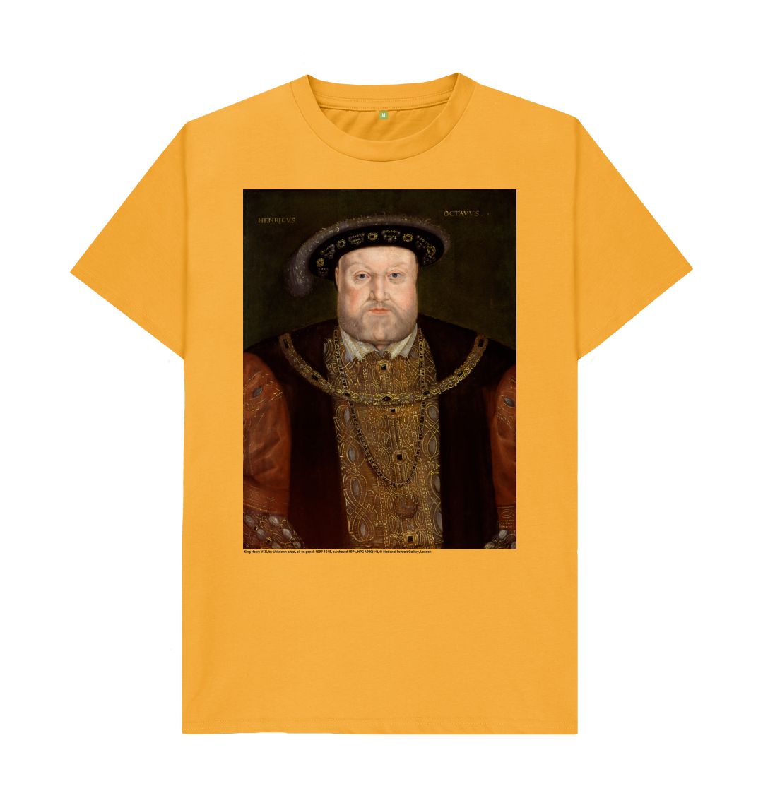 Mustard king henry viii unisex t shirt