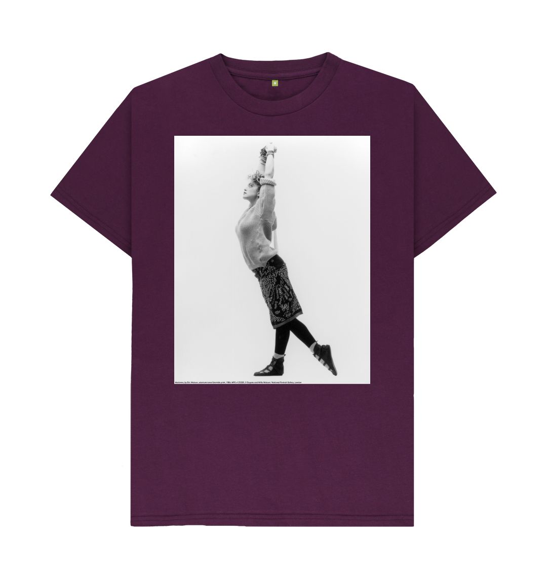 Purple madonna unisex t shirt