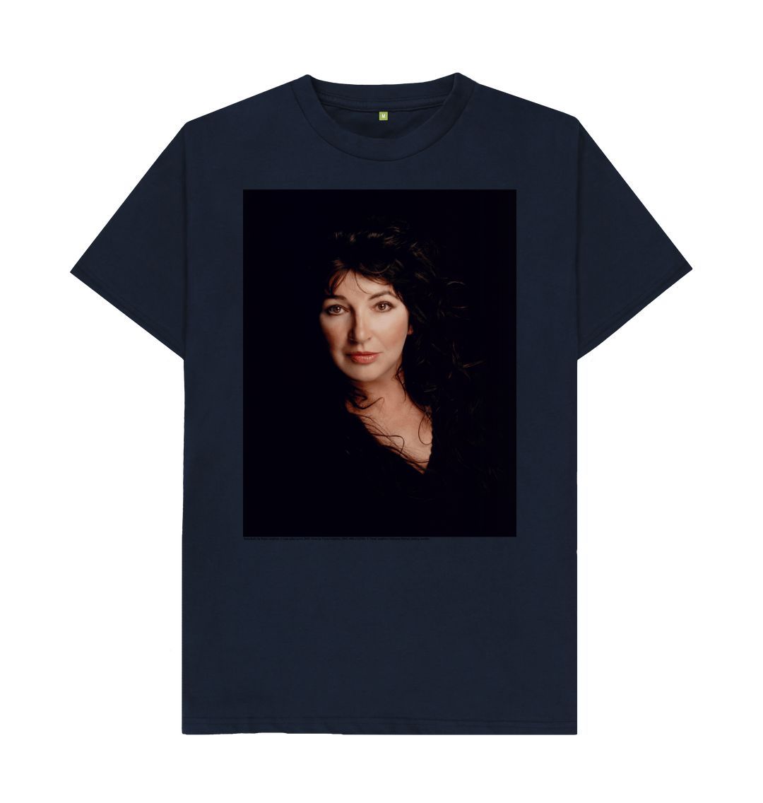 Navy blue kate bush unisex crew neck t shirt