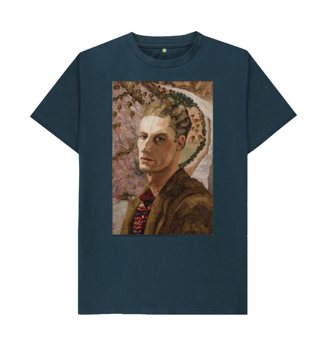 Denim blue cedric morris unisex t shirt