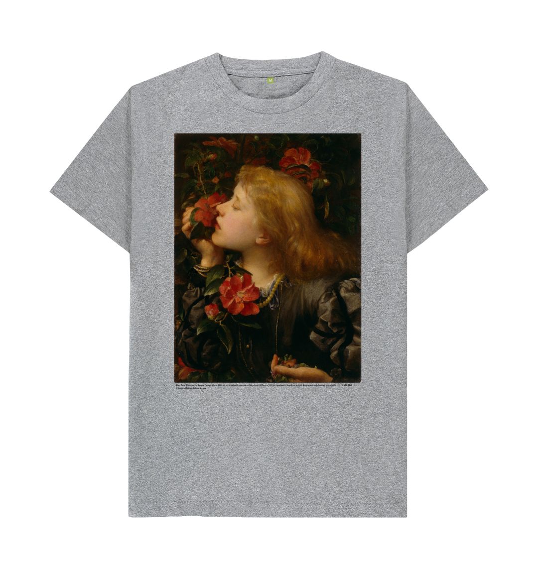 Athletic grey ellen terry ('choosing') unisex t shirt
