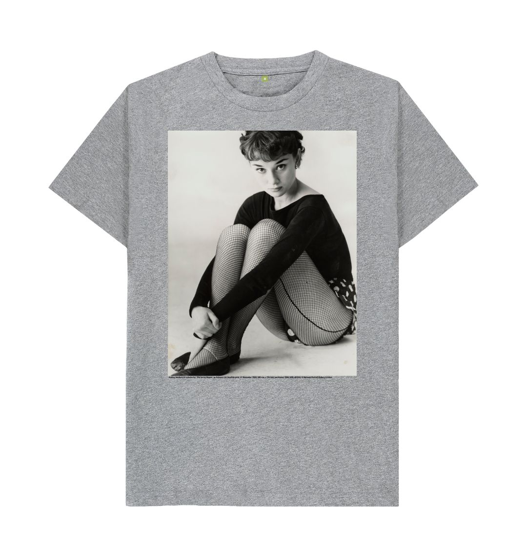 Athletic grey audrey hepburn unisex t shirt