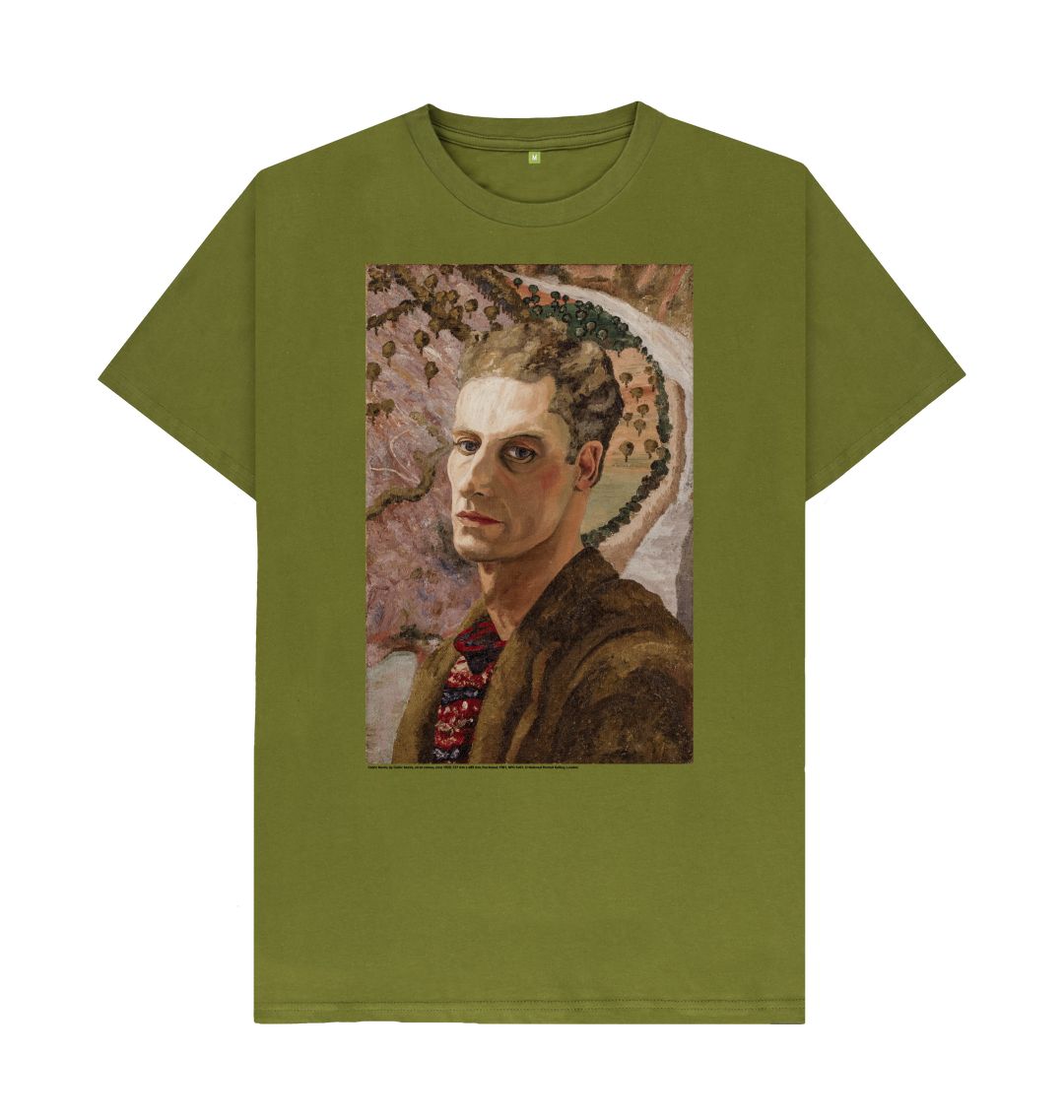 Moss green cedric morris unisex t shirt