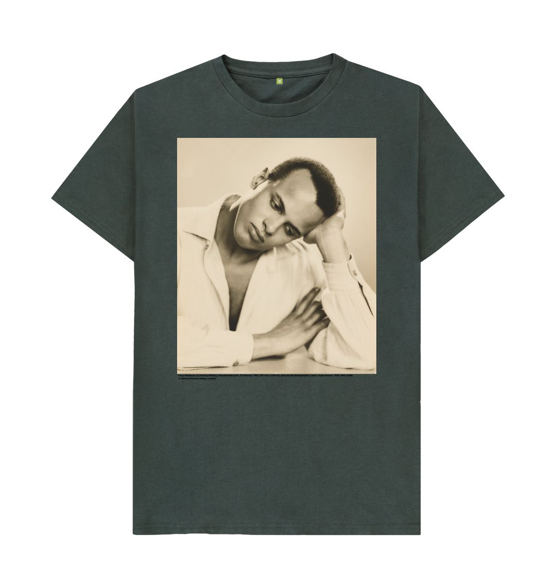 Dark grey harry belafonte unisex t shirt