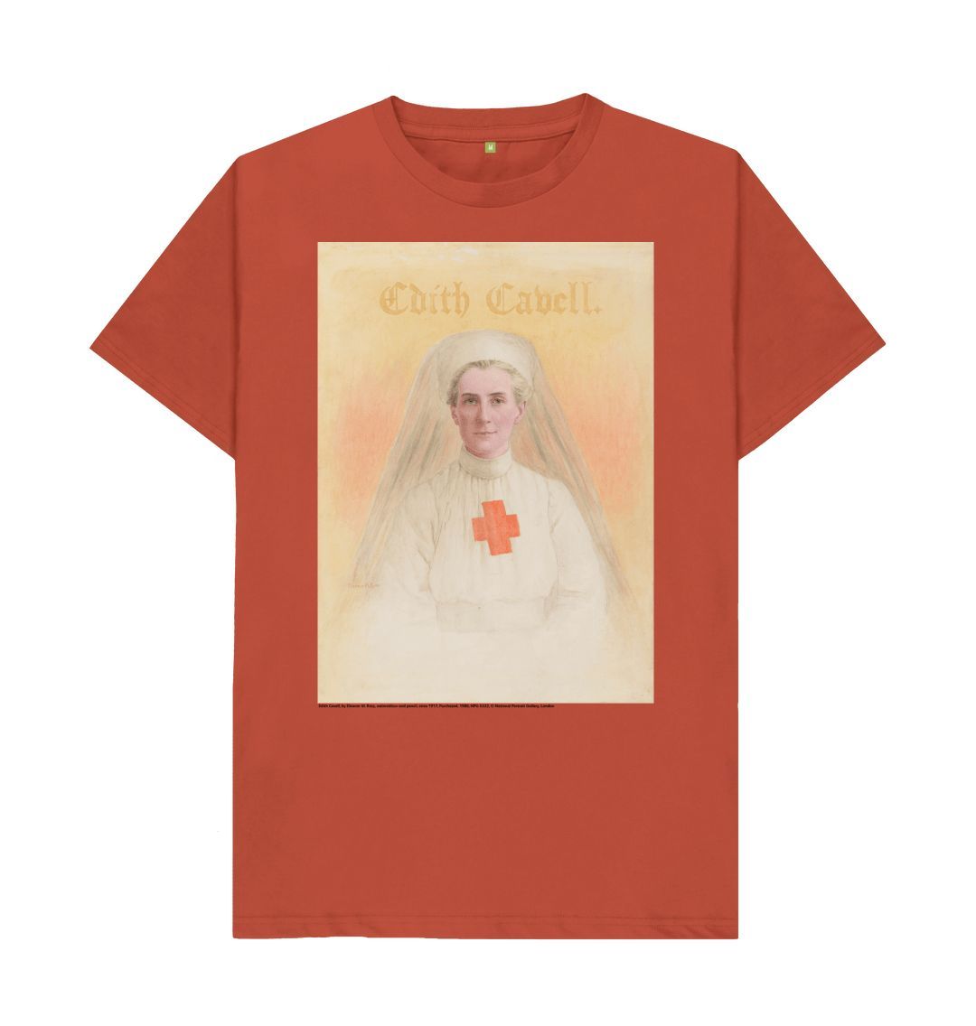 Rust edith cavell unisex crew neck t shirt