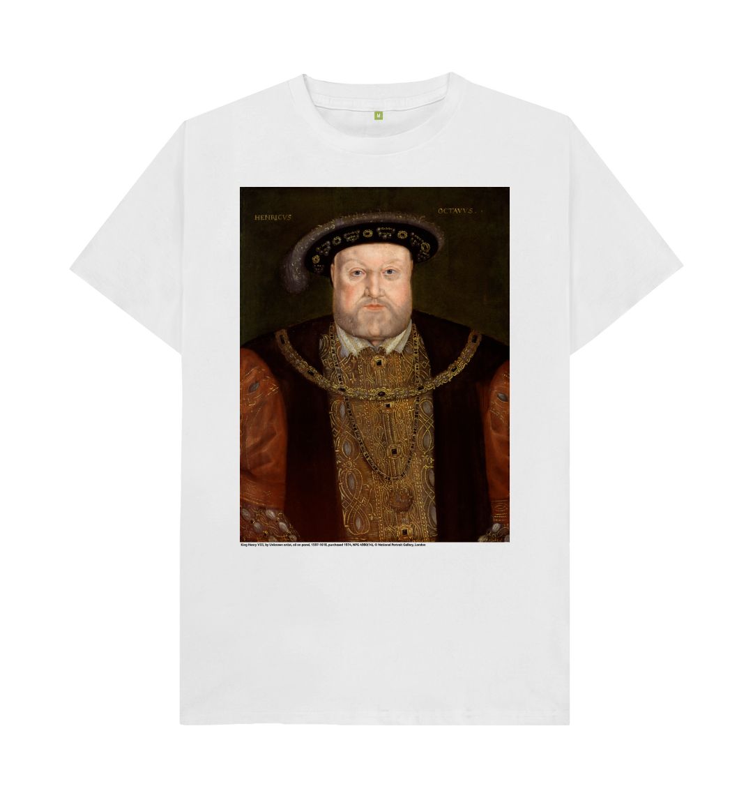 White king henry viii unisex t shirt