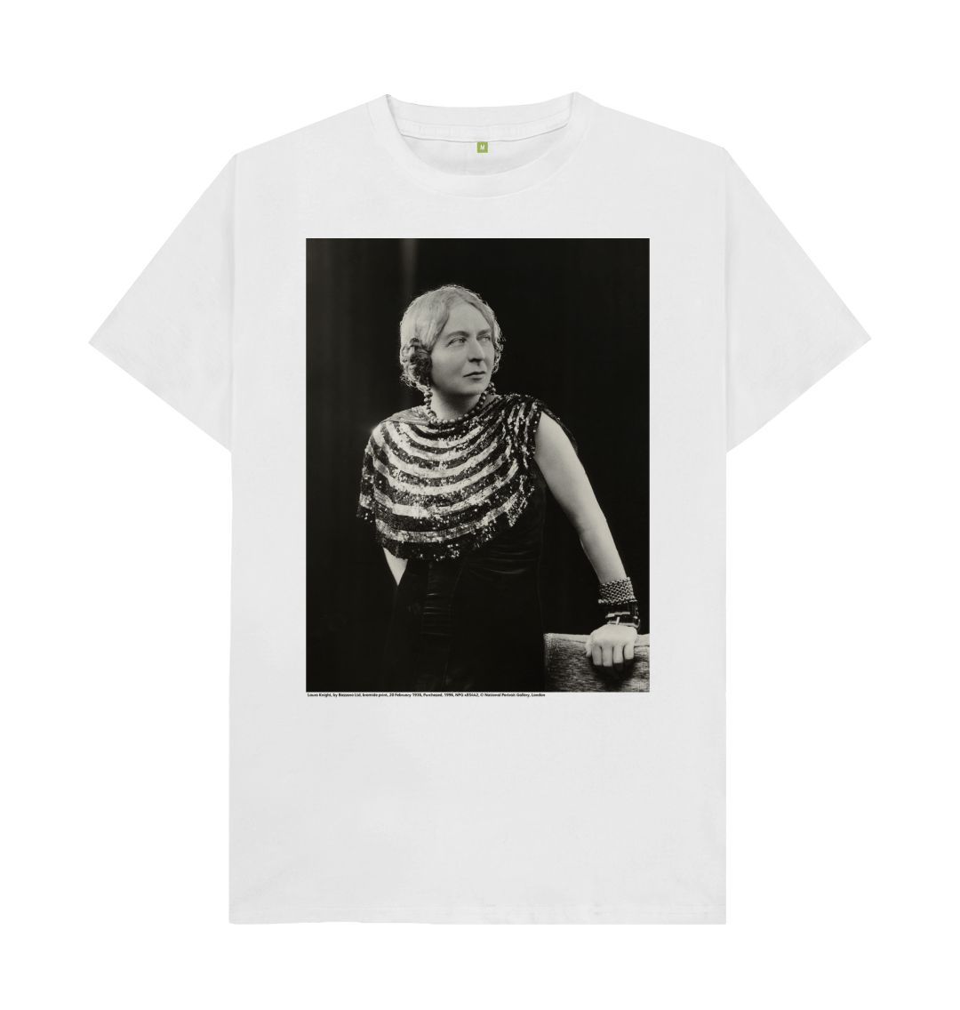 White laura knight unisex crew neck t shirt