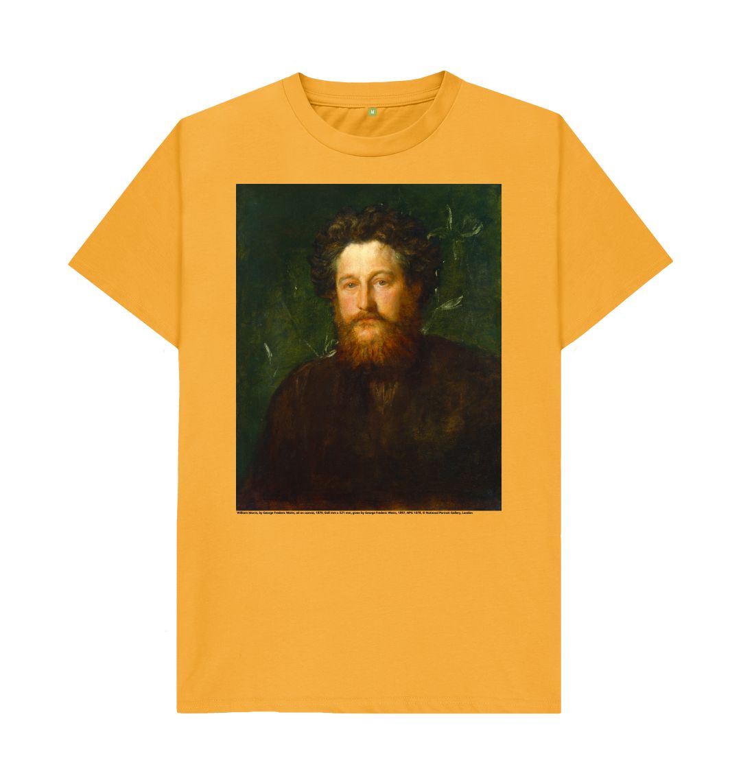 Mustard william morris unisex t shirt