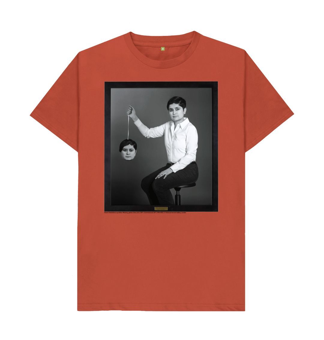 Rust shami chakrabarti unisex crew neck t shirt