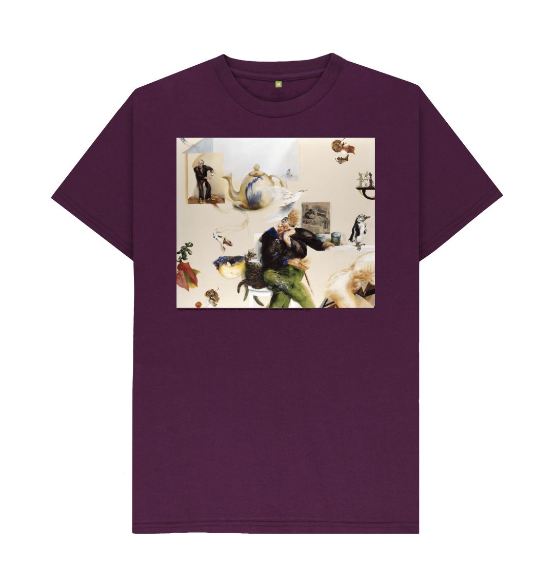 Purple maggi hambling unisex t shirt