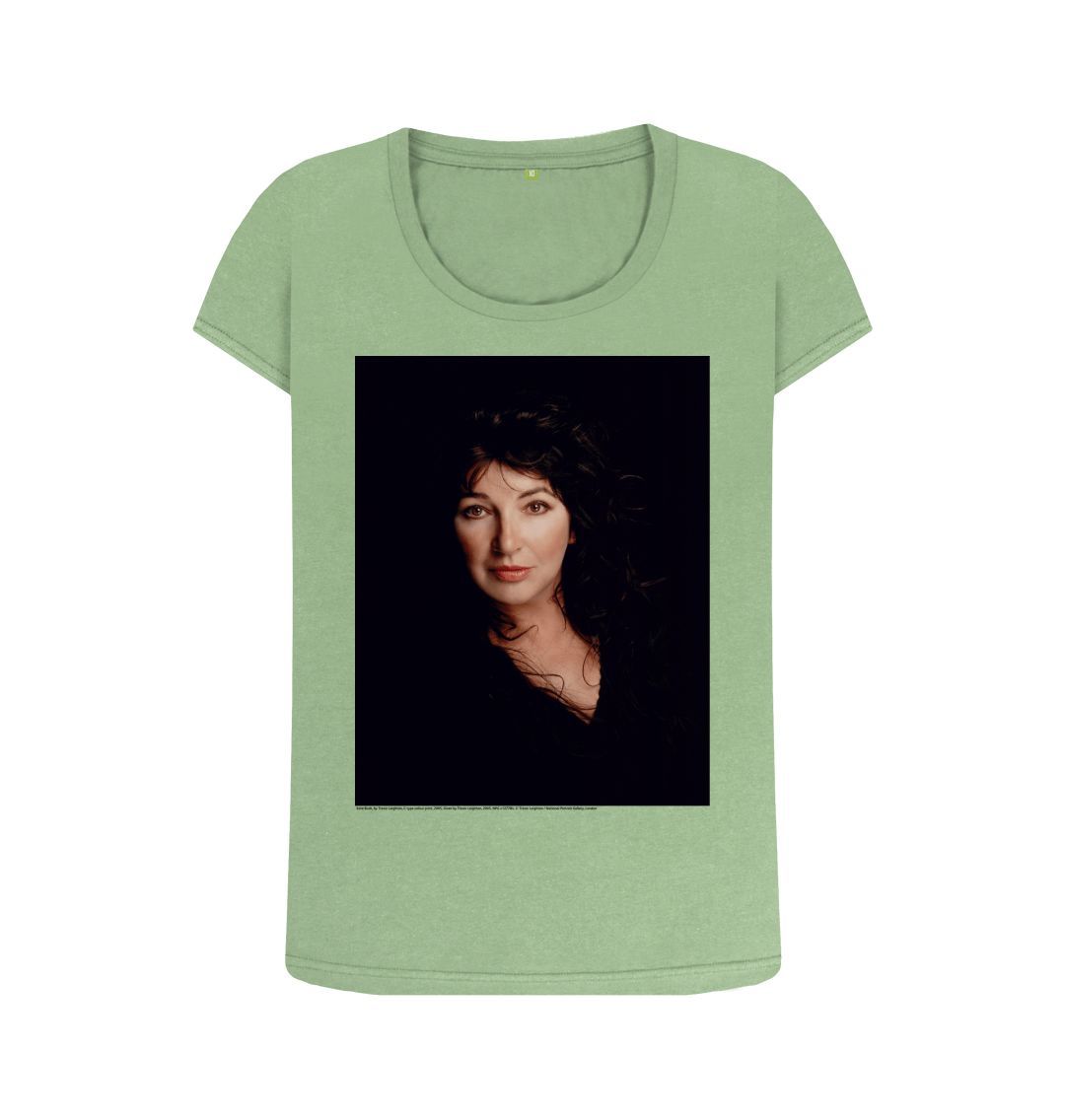 Sage kate bush women's scoop neck t shirt