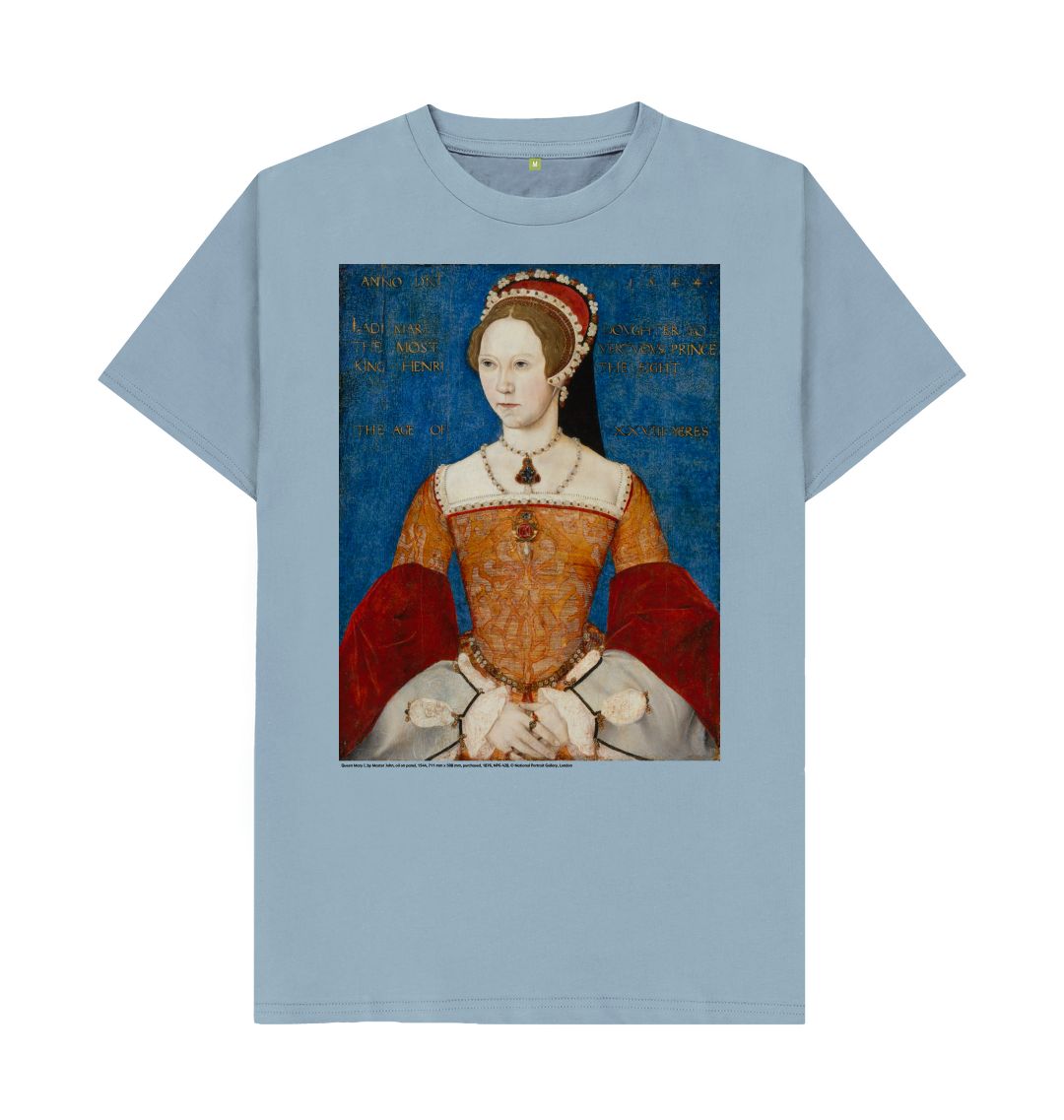 Stone blue queen mary i unisex t shirt