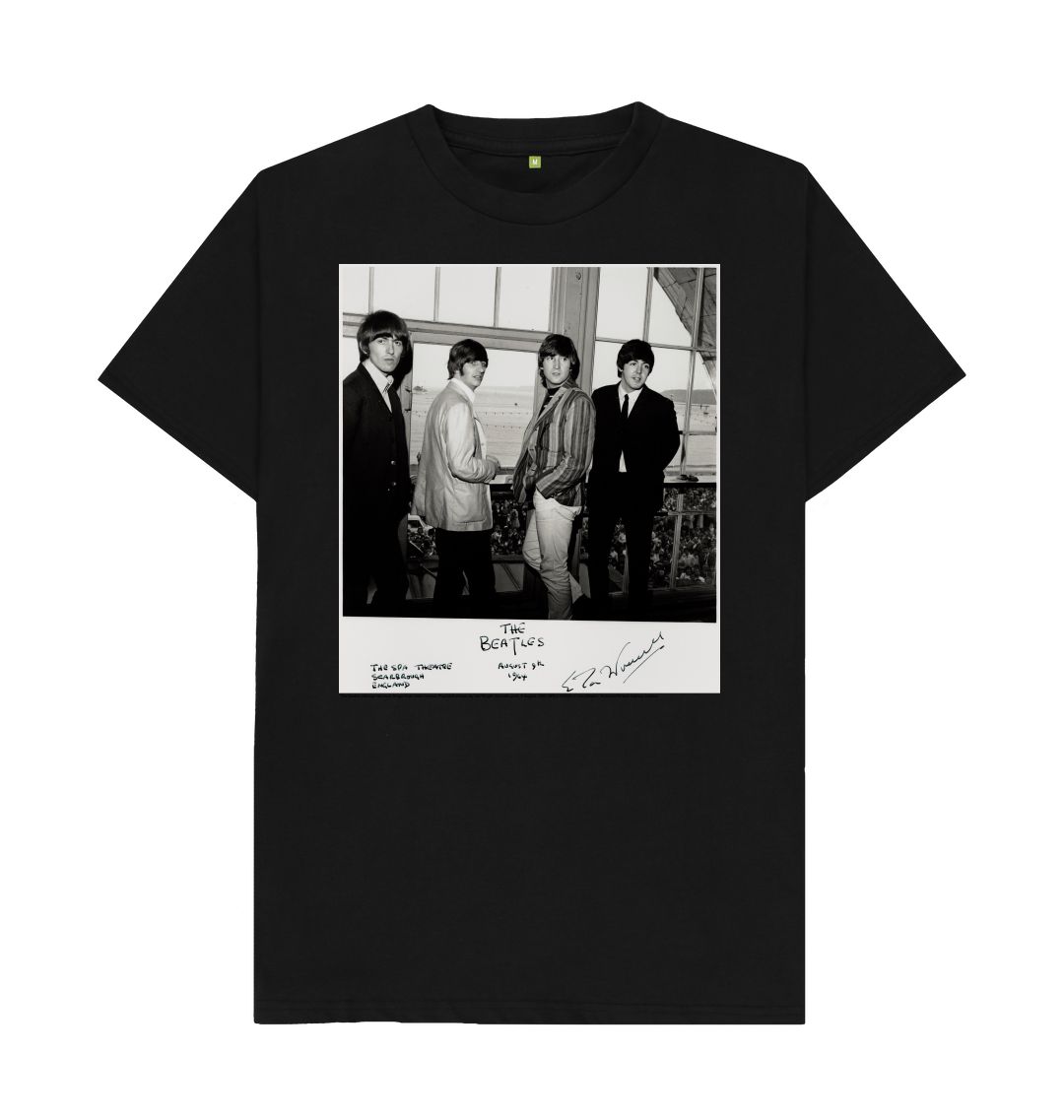 Black the beatles unisex t shirt