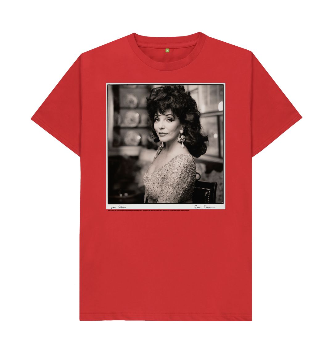 Red joan collins unisex t shirt