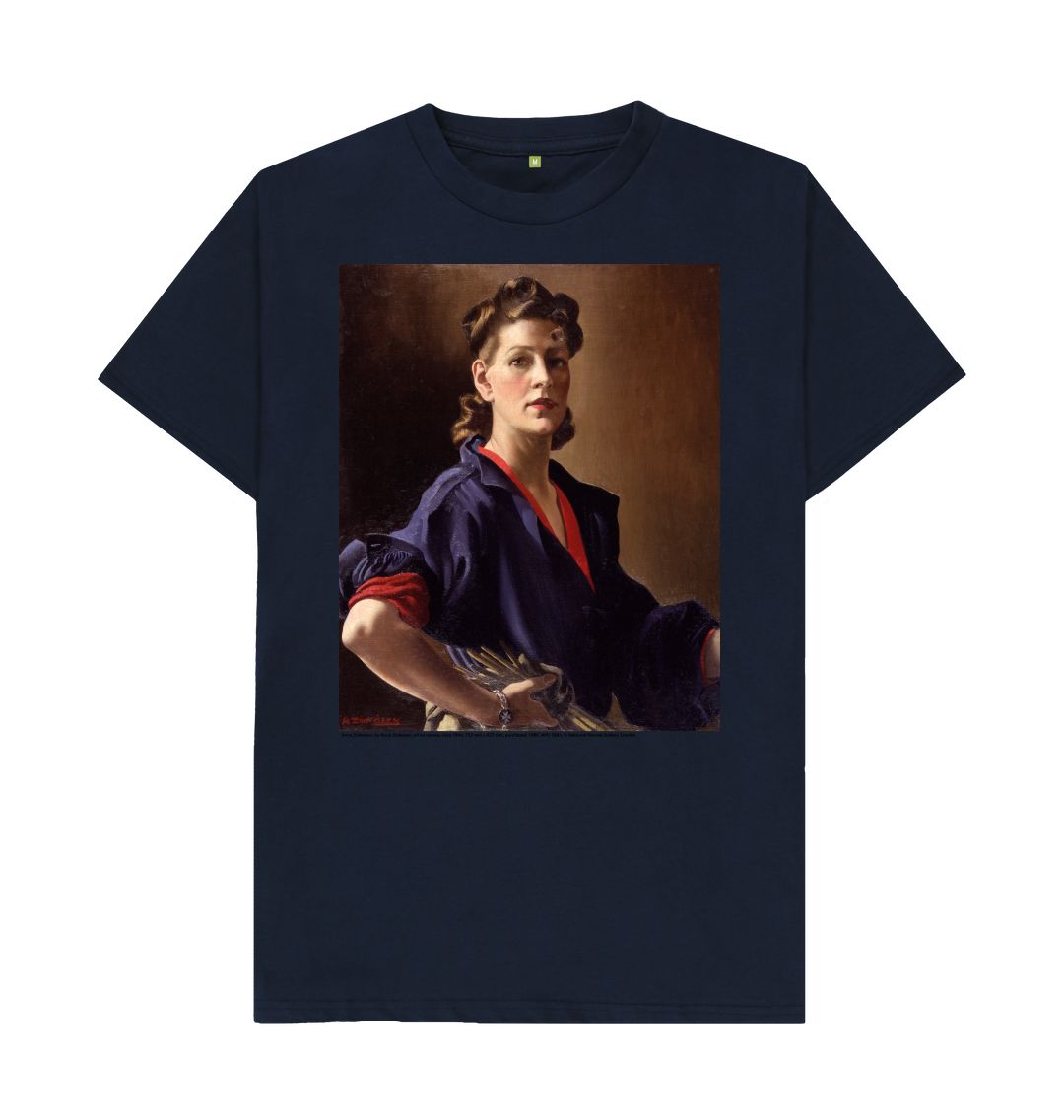Navy blue anna zinkeisen unisex t shirt