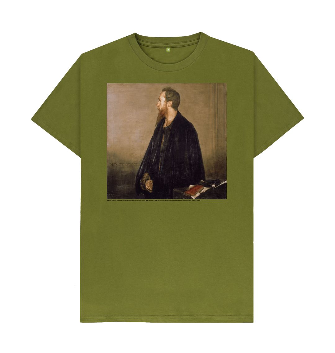 Moss green charles de sousy ricketts unisex t shirt