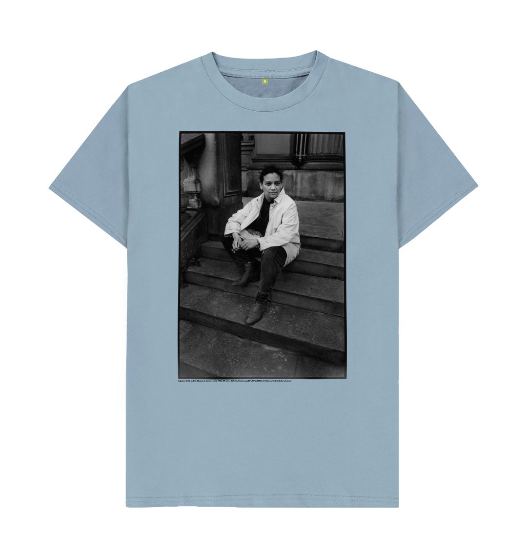 Stone blue lubaina himid unisex t shirt