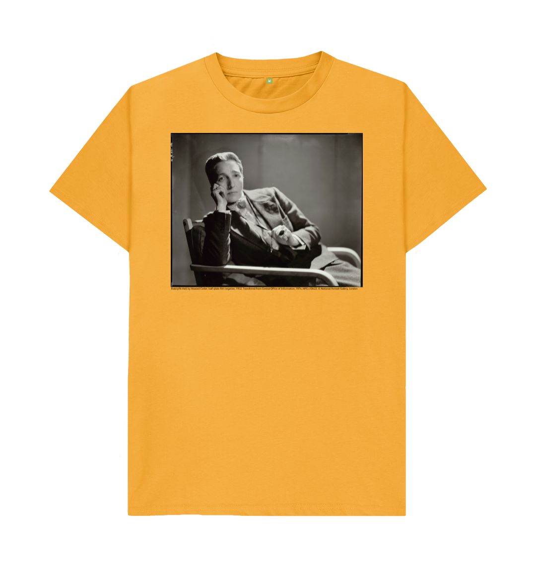 Mustard radclyffe hall by howard coster unisex t shirt