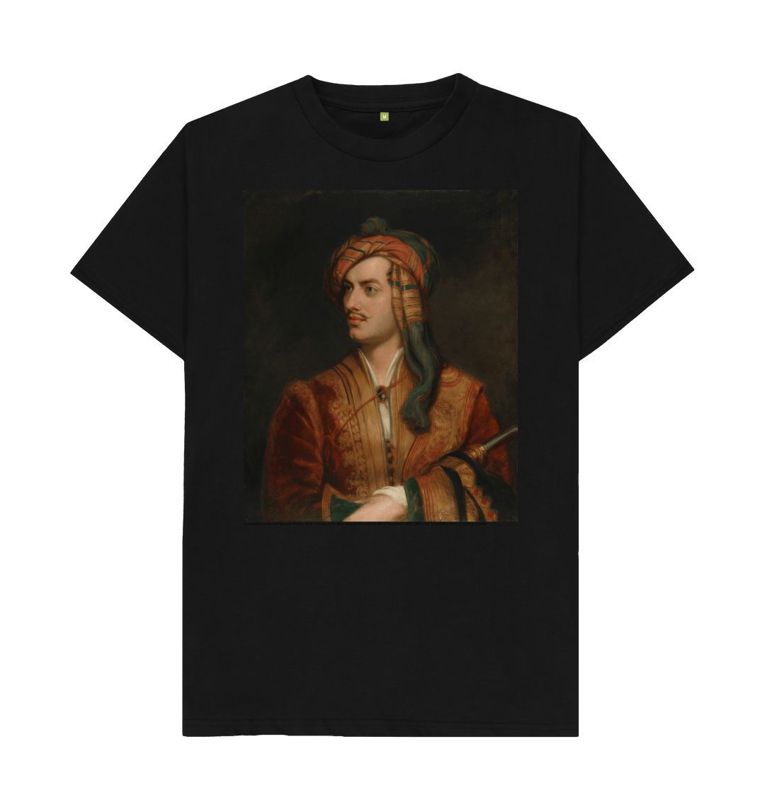 Black lord byron, 1835 unisex t shirt
