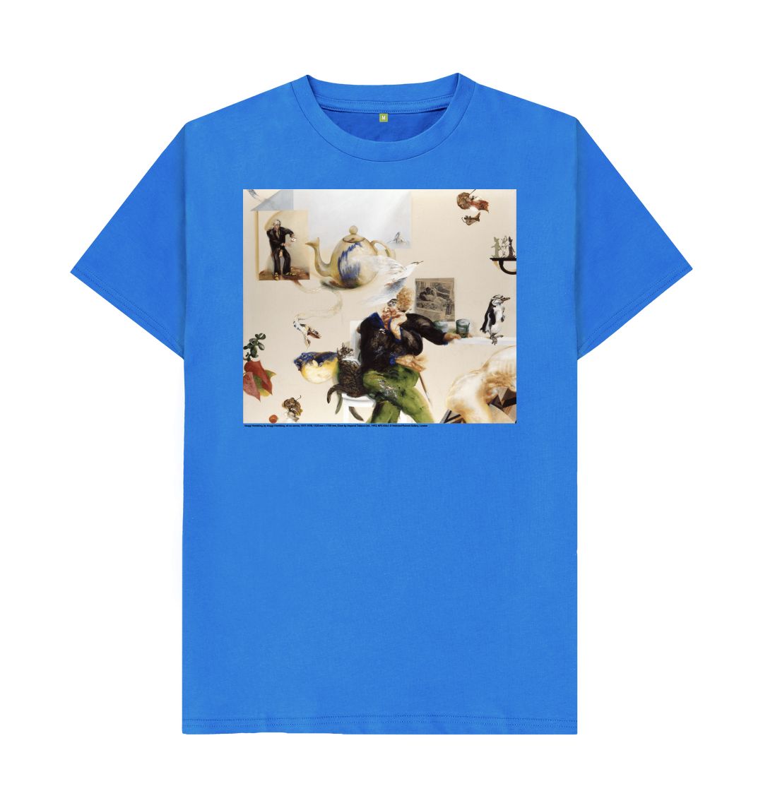 Bright blue maggi hambling unisex t shirt