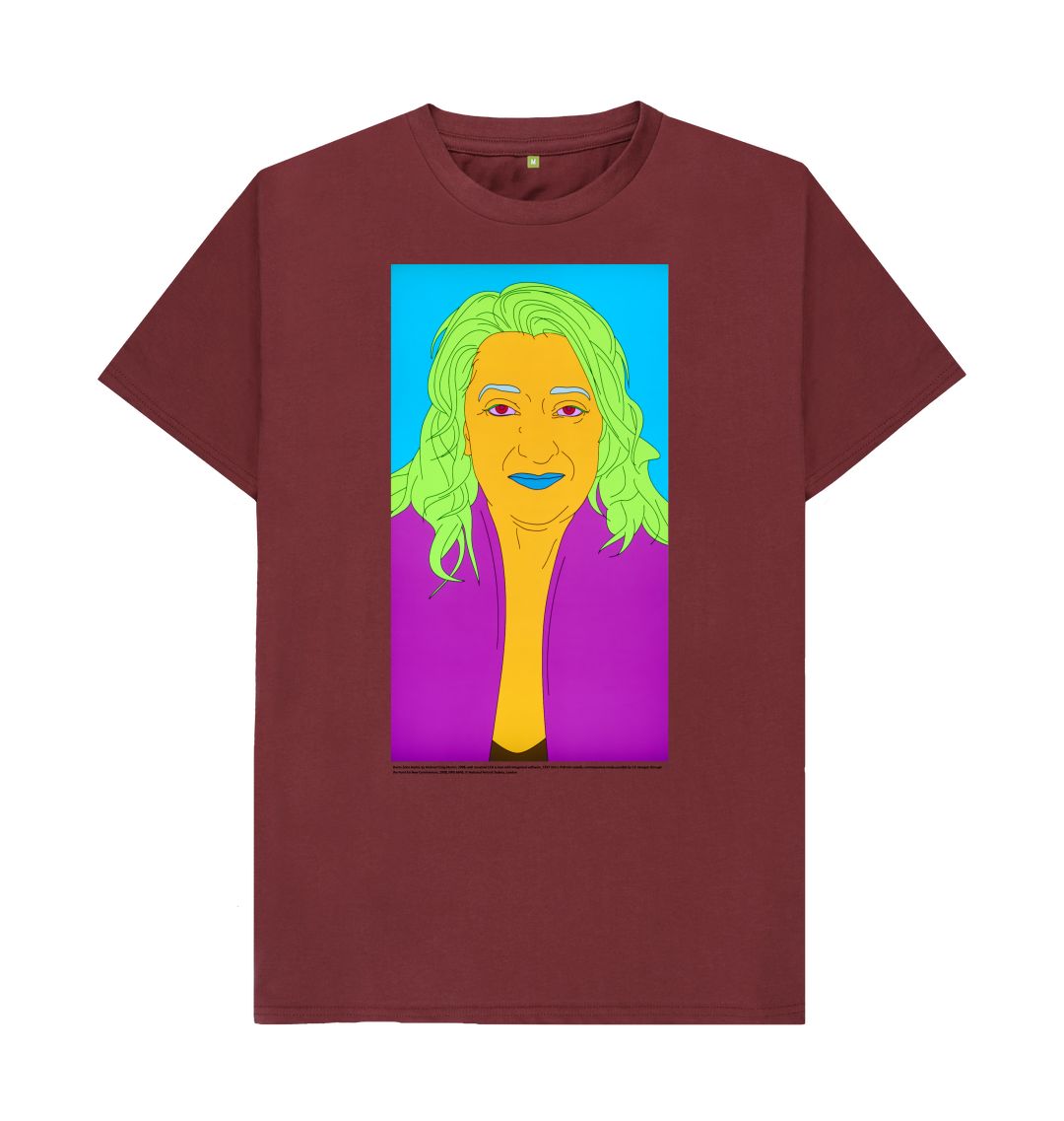 Red wine zaha hadid unisex t shirt