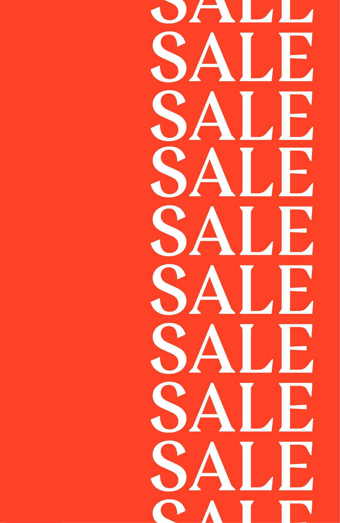 Sale items pos