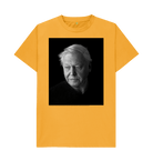 Mustard Printed T-shirt Front