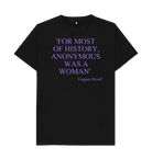 Black Printed T-shirt Front