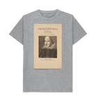 Athletic Grey Printed T-shirt Front